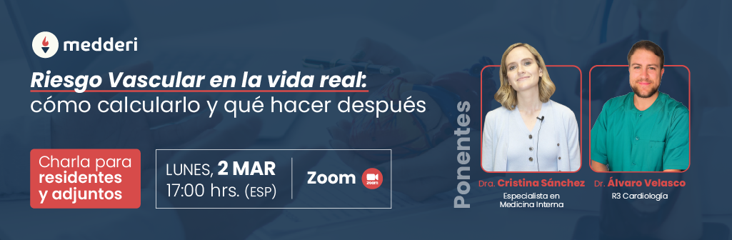 Riesgo Vascular en la vida real: cómo calcularlo y qué hacer después (Charla online)