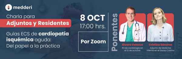Guías ECS de cardiopatía isquémica aguda: del papel a la práctica (CHARLA ONLINE)