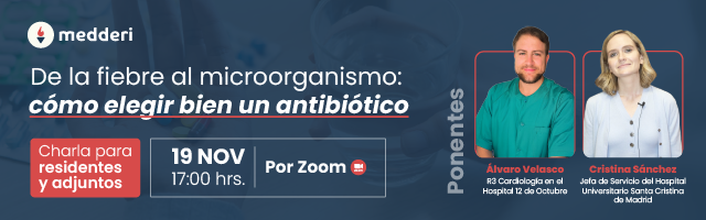 De la fiebre al microorganismo: cómo elegir bien un antibiótico (Charla online)